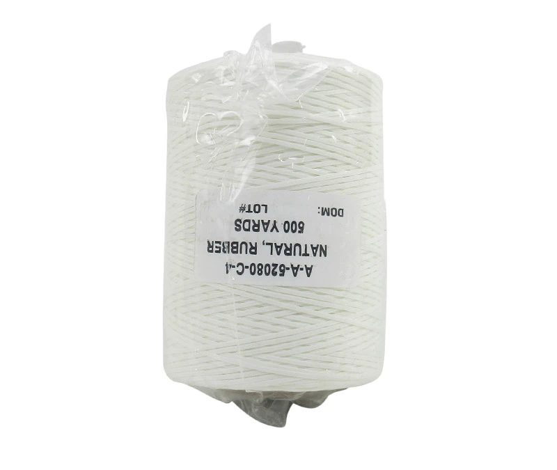 A-A-52080-C-4-NATURAL Military Specification A-A-52080-C-4 Natural Nylon/Synthetic Rubber Finish Tape, Lacing & Tying Cord - 500 Yard Spool aviation consumable