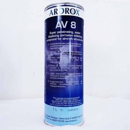 ARDROX-AV8-LIQUID (1-LTR-CAN) CORROSION INHIBITOR ARDROX-AV8-LIQUID (1-Ltr-Can) CORROSION INHIBITOR aviation consumable
