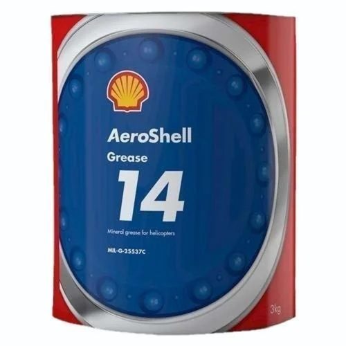 MIL-G-25537C AeroShell Grease 14 Multi-Purpose Helicopter Mineral Grease 3 Kg (6.6 lb) Can aviation consumable