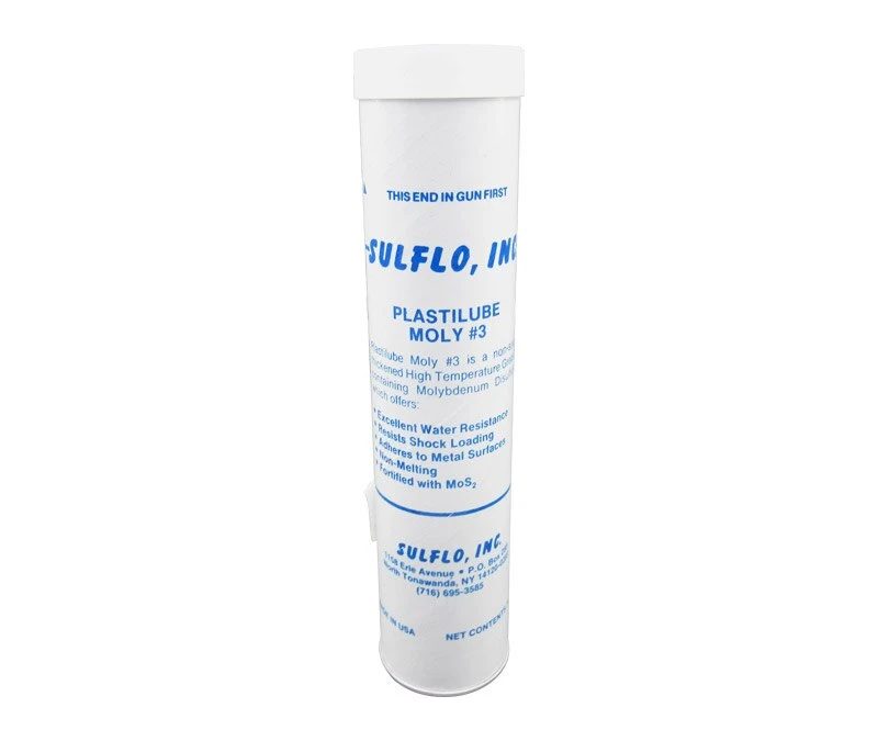 Plastilube Moly 3 SULFO Plastilube Moly 3 High-Temperature Grease 14 oz Cartridge aviation lubricant