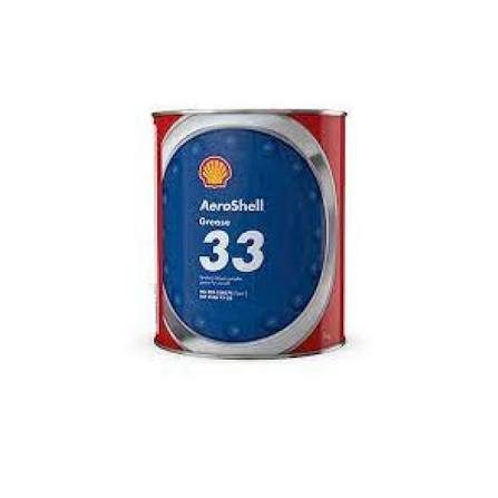 MIL-PRF-23827C Type I AeroShell Grease 33 Universal Airframe Synthetic Aircraft Grease 3 Kg (6.6 lb) Can aviation consumable