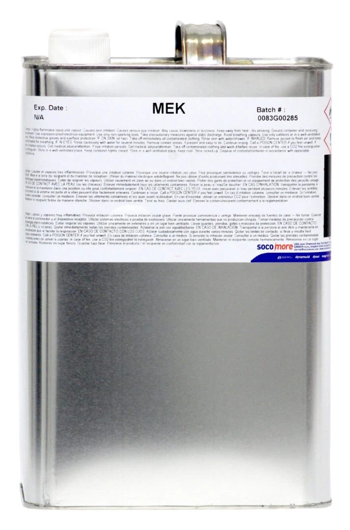 ASTM D740-11 Type I Clear Methyl Ethyl Ketone Solvent - Metal Gallon Can ASTM D740-11 Type I Clear Methyl Ethyl Ketone Solvent - Metal Gallon Can aviation consumable