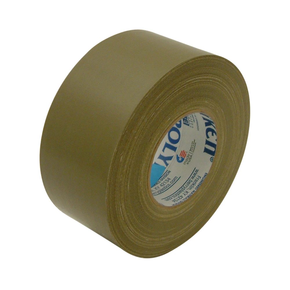 ASTM D-5486 Type IV Class 1 (which supersedes PPP-T-60D & E Type IV, Class 1) and to DPM 871-3 POLYKEN 231 Olive Drab 12 mil Premium Military-Grade Duct Tape 1" x 60 Yard Roll aviation consumable
