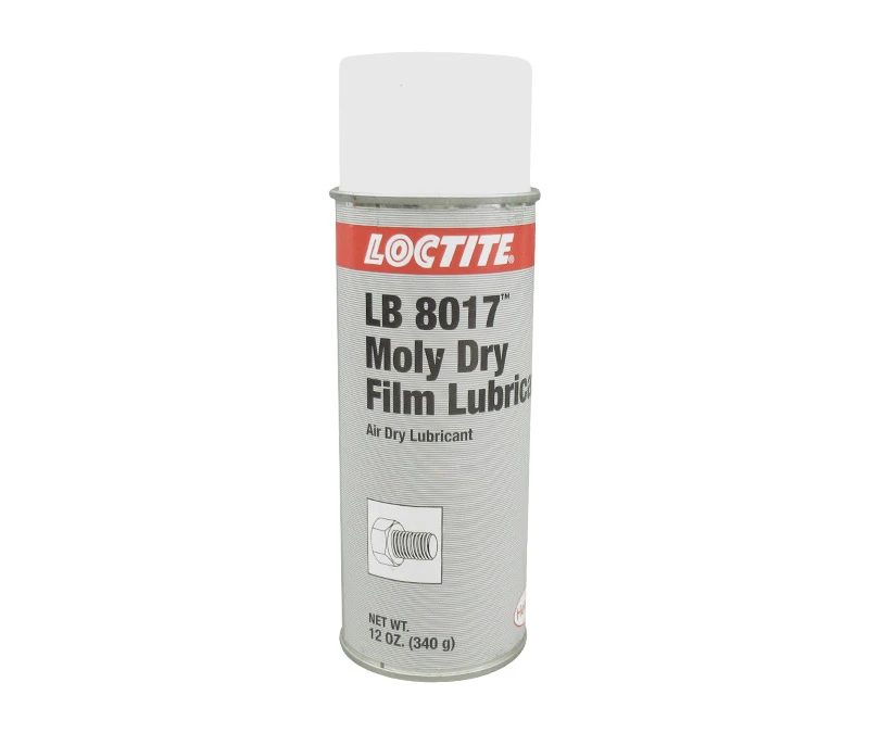HENKEL 39895 LOCTITE LB 8017 GRAY MOLY DRY FILM LUBRICANT - 340 GRAM (12 OZ) AEROSOL CAN Henkel 39895 LOCTITE LB 8017 Gray Moly Dry Film Lubricant - 340 Gram (12 oz) Aerosol Can aviation consumable